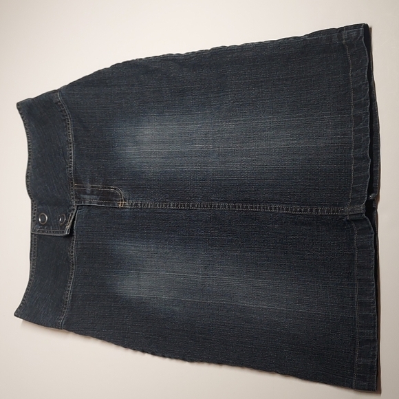 VTG Stephen Hardy SQUEEZE Denim Pencil Skirt 1990s Size 9/10 - Picture 1 of 8